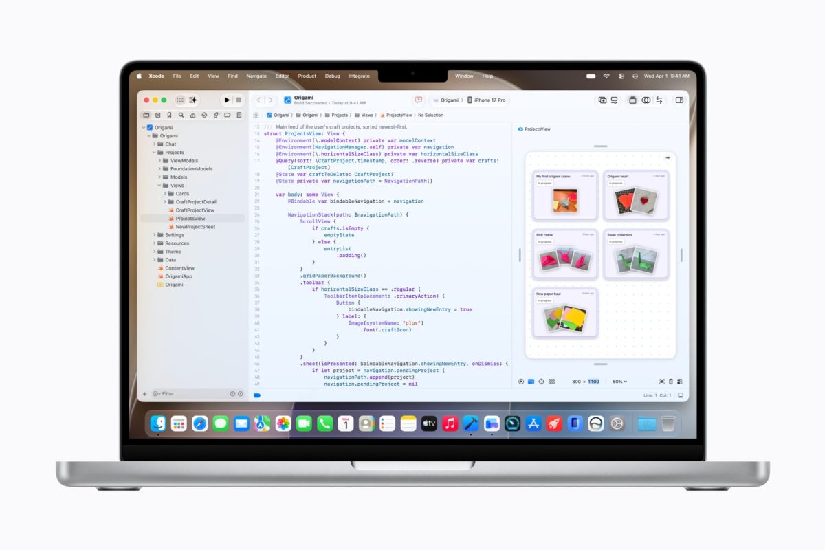 Xcode 27 laajentaa agenttisen koodauksen tukea.