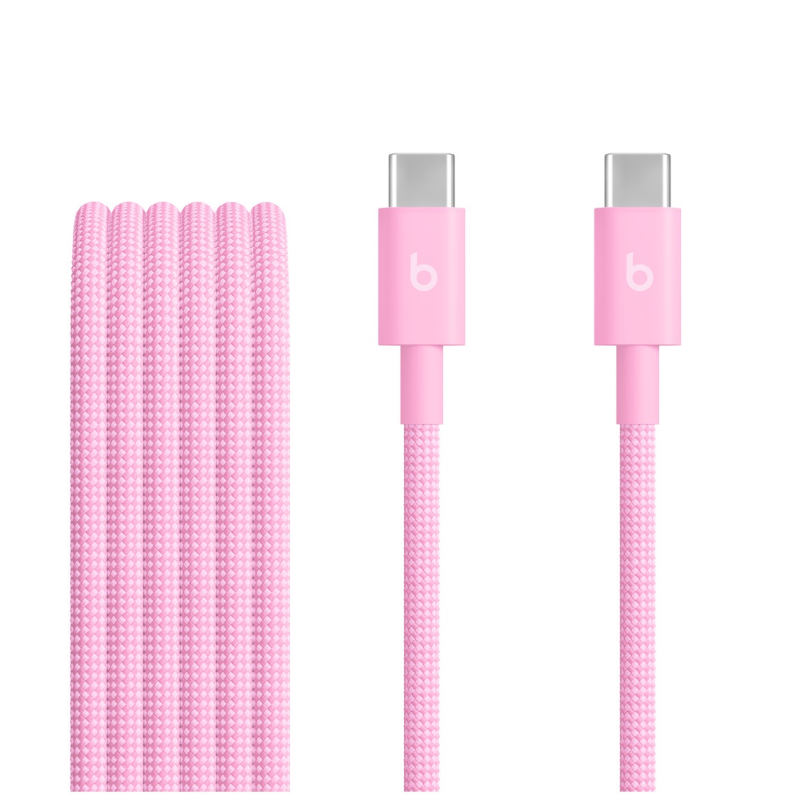 Superpinkki Beats-kaapeli.
