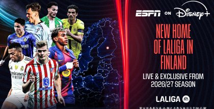 LaLiga on jatkossa osa Disney+:aa.