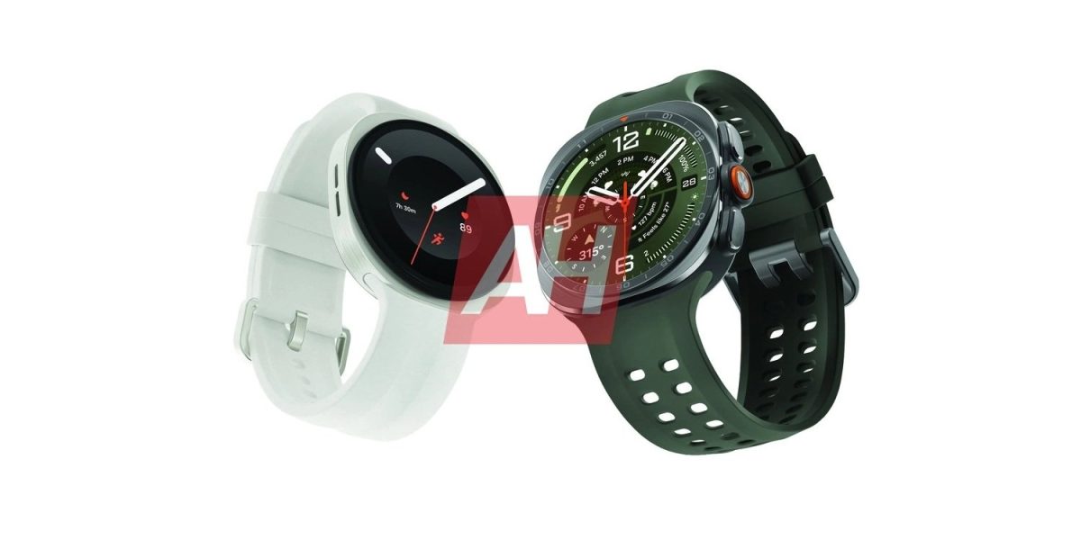 Samsung Galaxy Watch9 ja Galaxy Watch Ultra2. Kuva: Android Headlines.