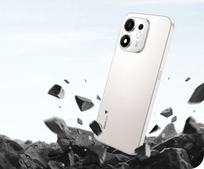 Honor 600 Smart 5G kestää pudotukset jopa 2,5 metrin korkeudelta.