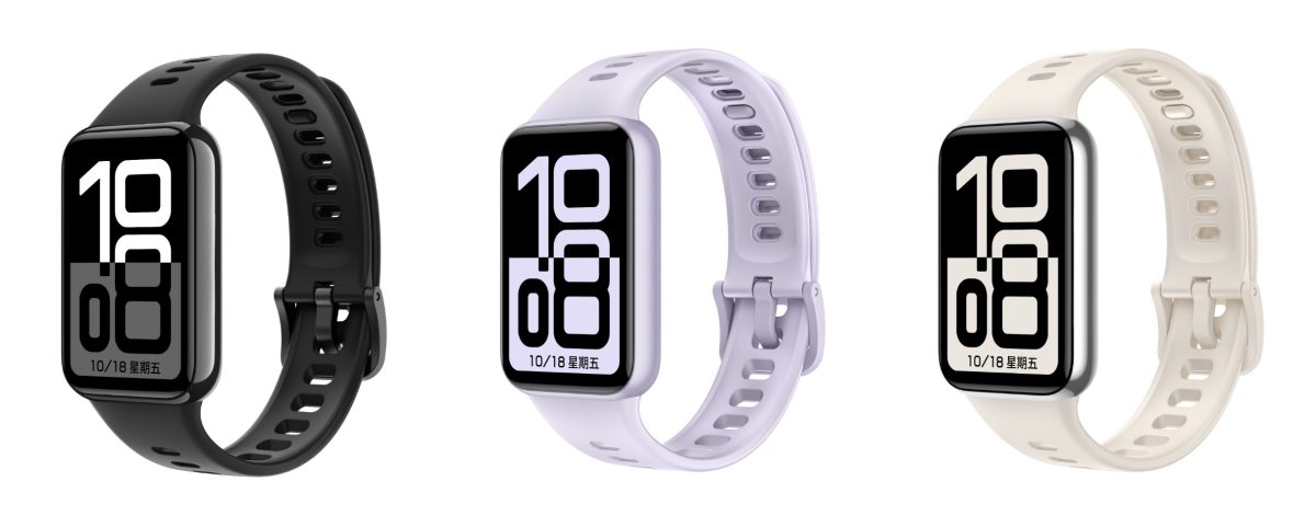 Honor Band 11 eri väreissä.