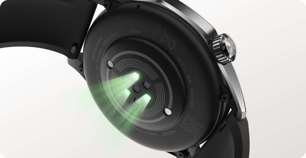 Honor Watch 6 mittaa muun muassa sykettä ja veren happipitoisuutta.