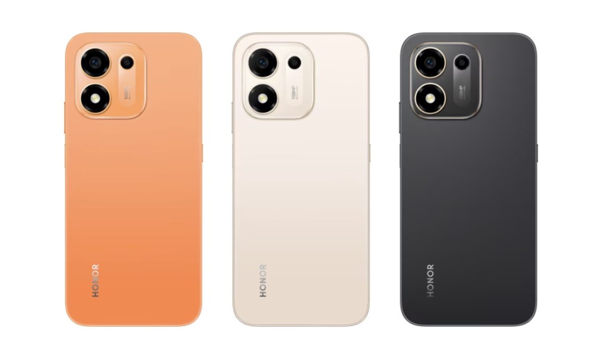 Honor X7e Plussan värivaihtoehdot.