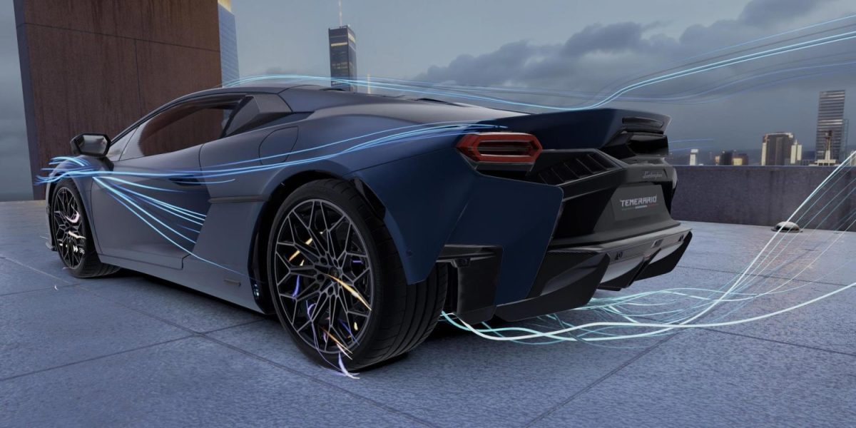 Lamborghini-autoja voi tarkastella Apple Vision Prolla.