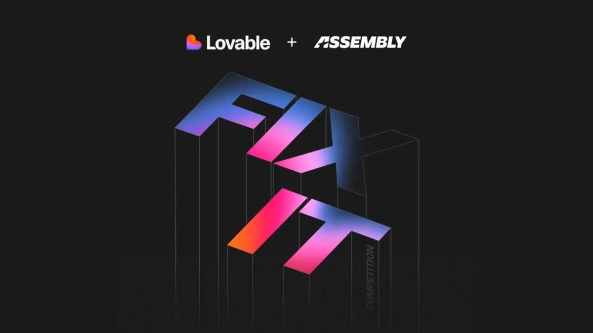 Assemblyn osana järjestetään yhteistyössä Lovablen kanssa Fix It -tekoälykoodauskilpailu.