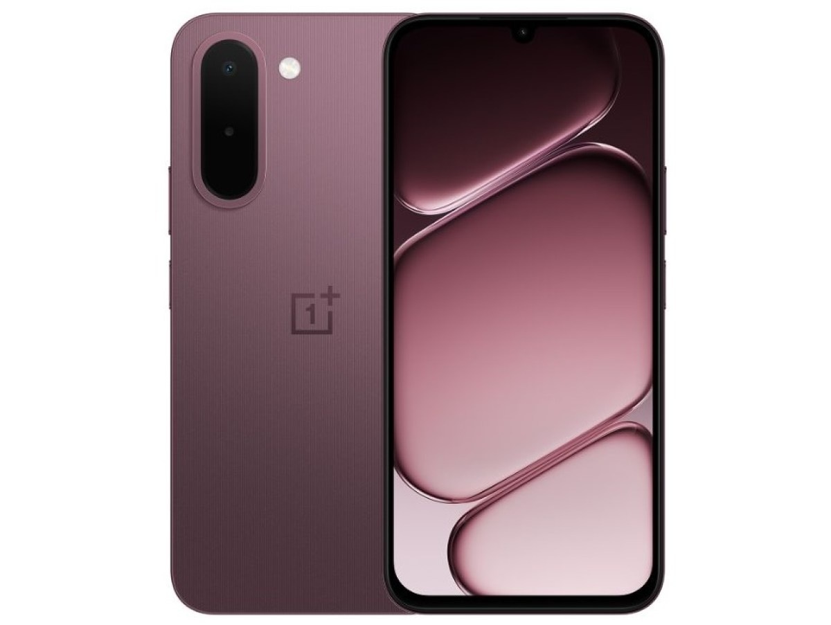 OnePlus N6x takaa ja edestä.
