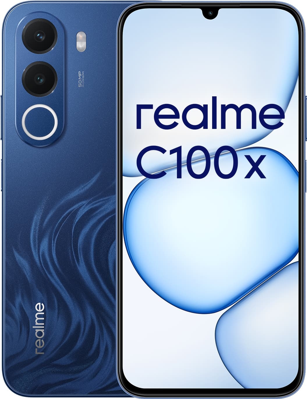 Realme C100x, Deepblue Tides.