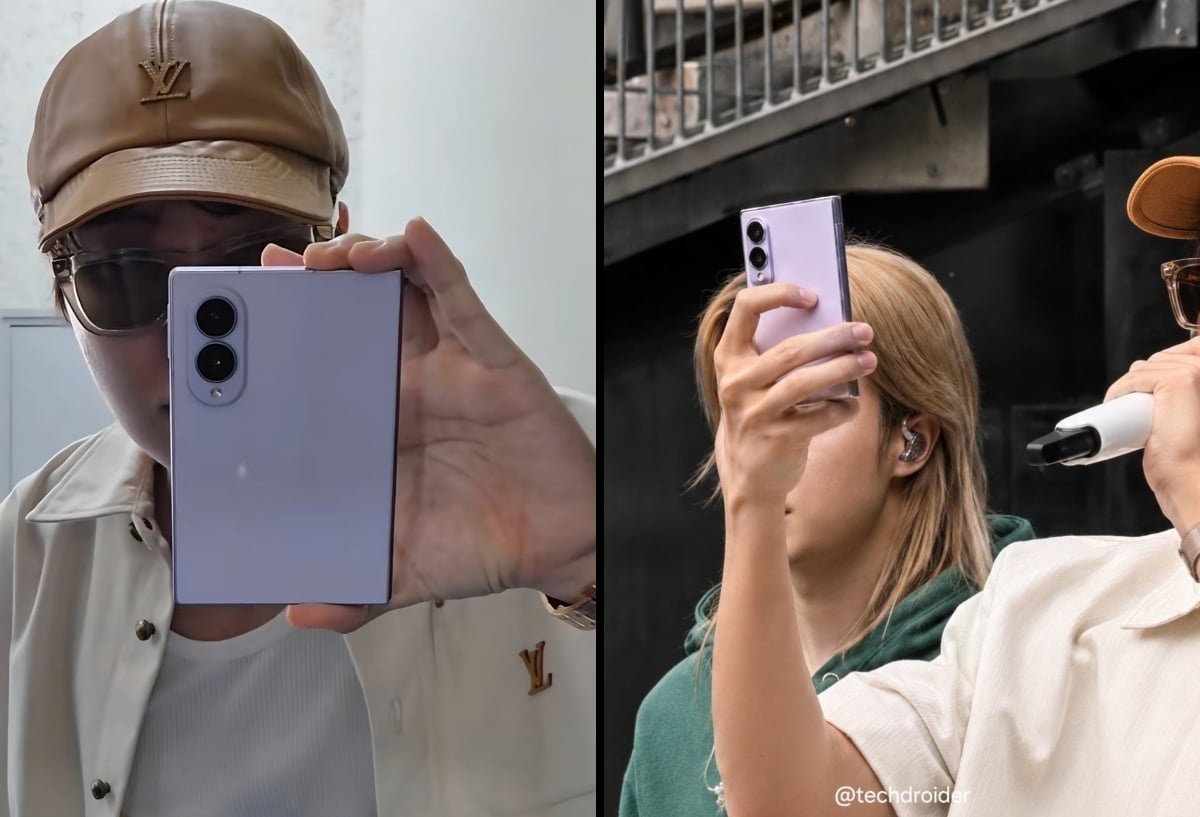 Samsung Galaxy Z Fold8 nähtiin jo BTS-tähti J-hopen hyppysissä.