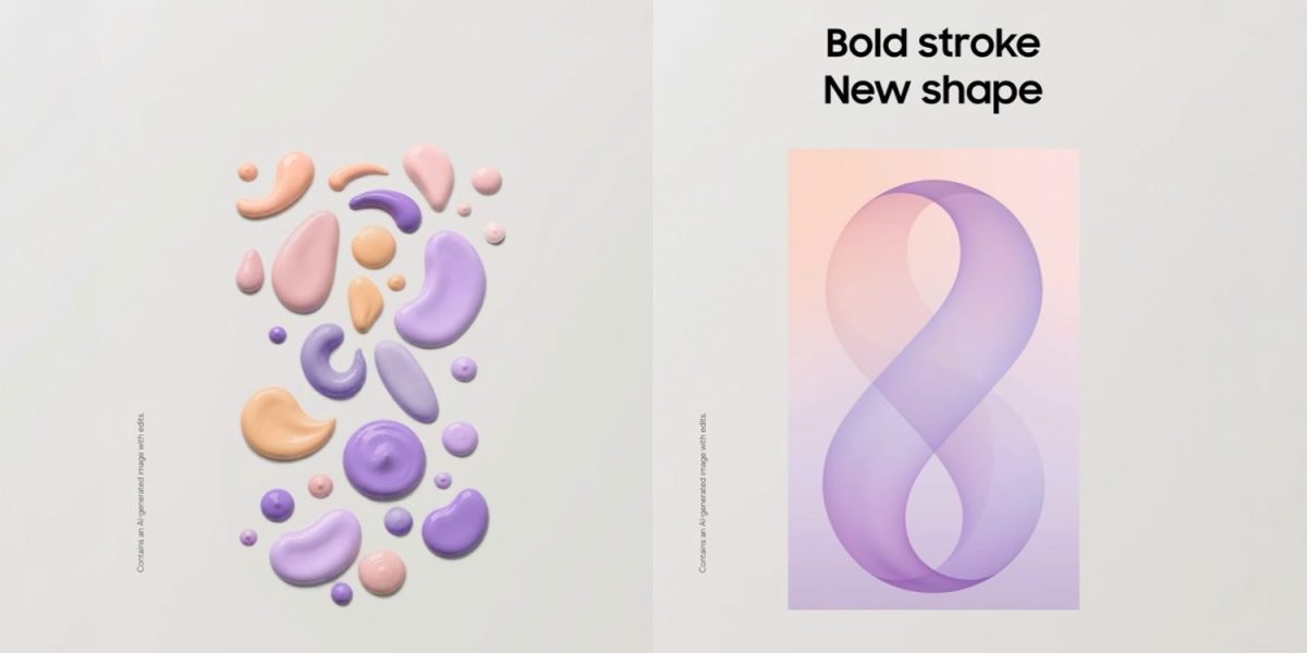 Samsung vihjailee tulevasta leveämmästä Galaxy Z Fold8:sta.