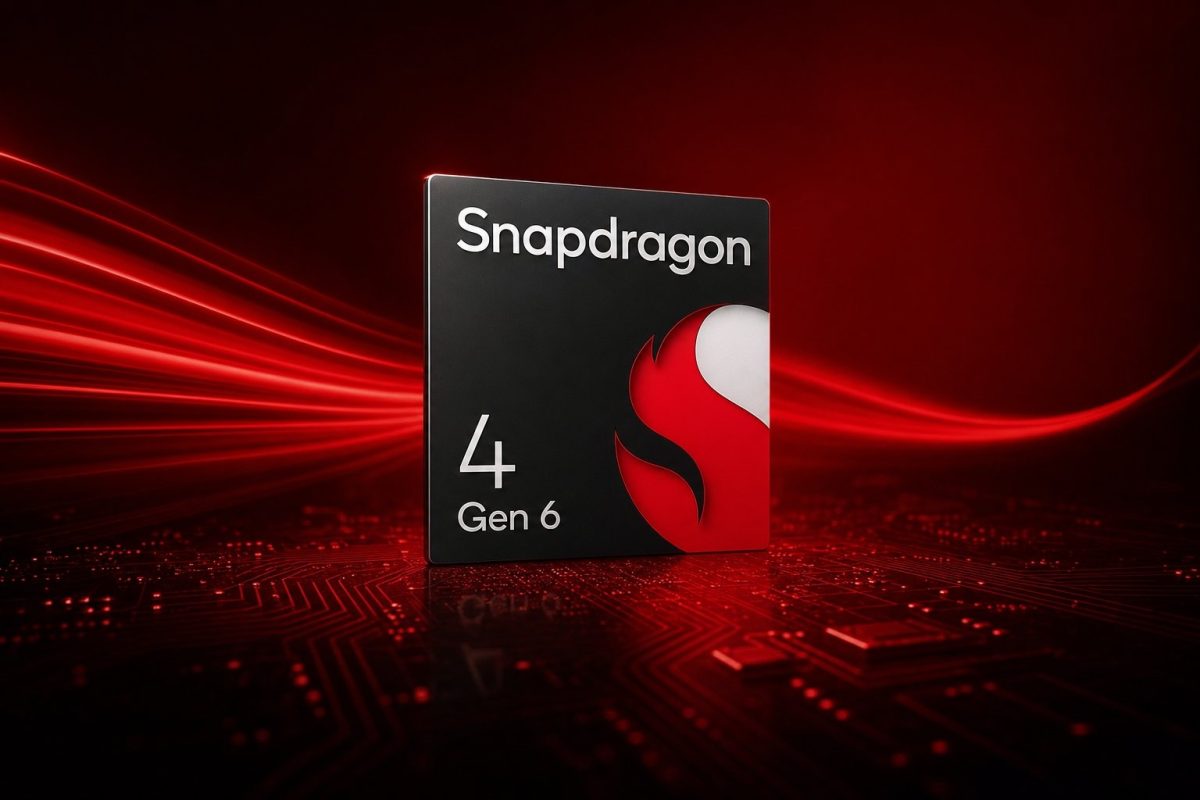 Tekoälyllä luotu Snapdragon 4 Gen 6 -kuva.