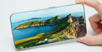 Tecno Next-Gen Borderless Concept Phone -konseptipuhelin vie reunuksettoman näytön uudelle tasolle.