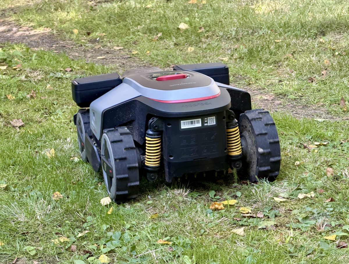 Keltaiset jouset ovat näkyvä osa RockMow Z1:tä.