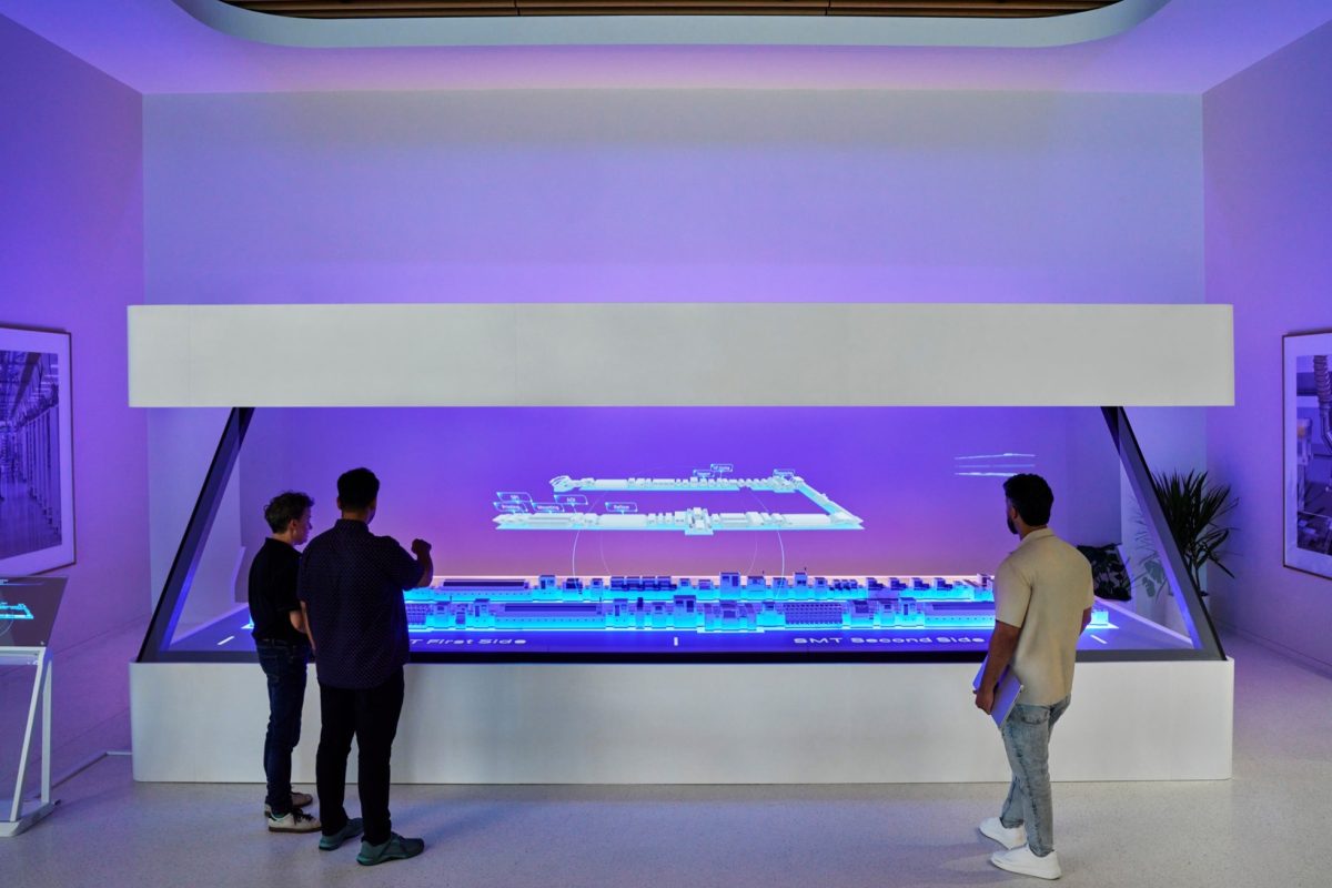 Apple avasi Advanced Manufacturing Centerin Houstonissa, Texasissa.