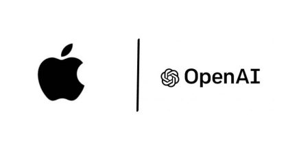 Apple ja OpenAI logot.