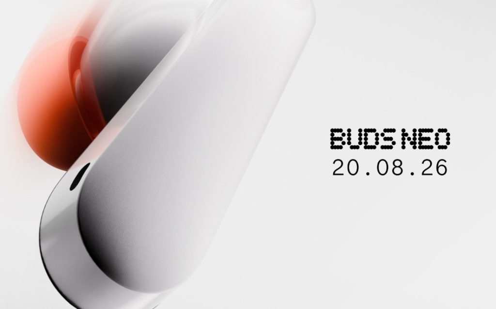 CMF Buds Neo -kuulokkeet ovat tulossa 20. elokuuta.