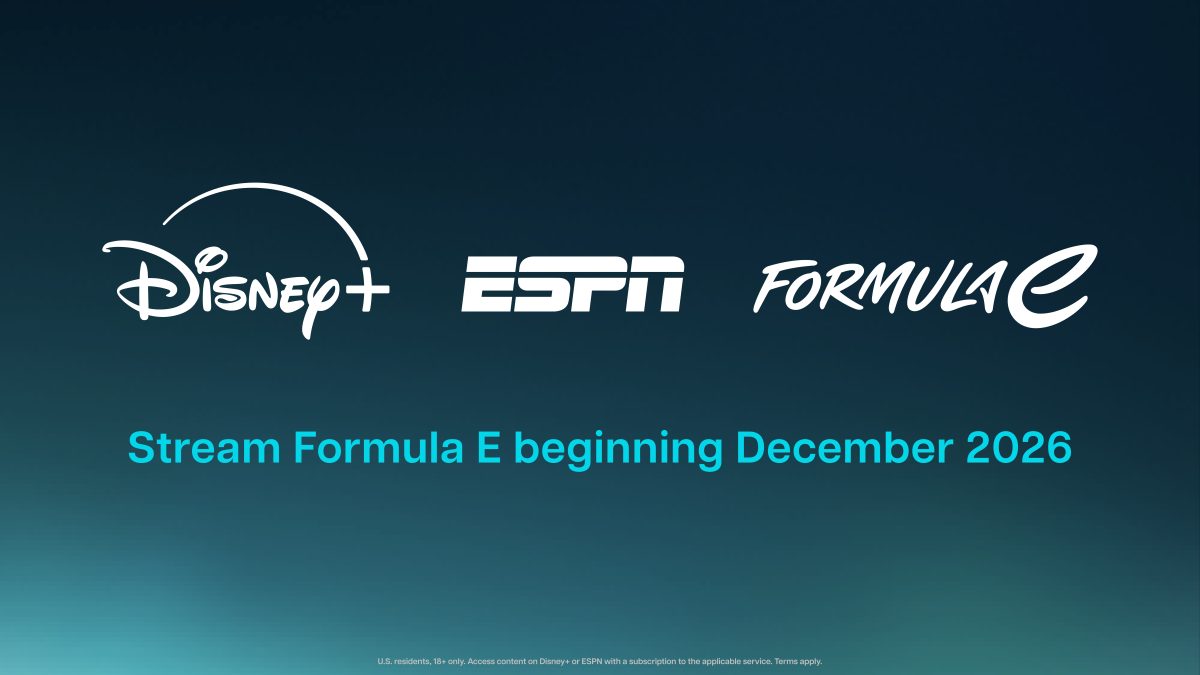 Formula E näkyy jatkossa Disney+:ssa.