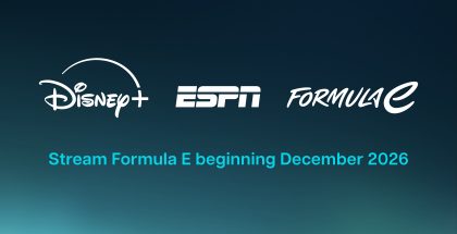 Formula E näkyy jatkossa Disney+:ssa.