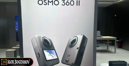 DJI Osmo 360 II on jo paljastunut kuvissa ja videolla. Kuva: Igor Bogdanov / X.