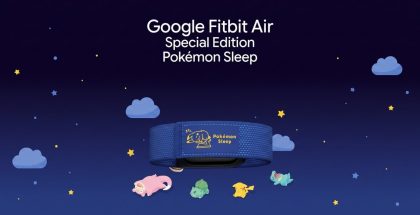 Google Fitbit Air Special Edition Pokémon Sleep.