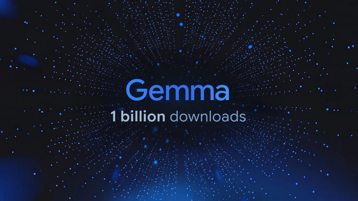 Googlen Gemma-tekoälymallit ovat ylittäneet 1 miljardin latauksen rajan.