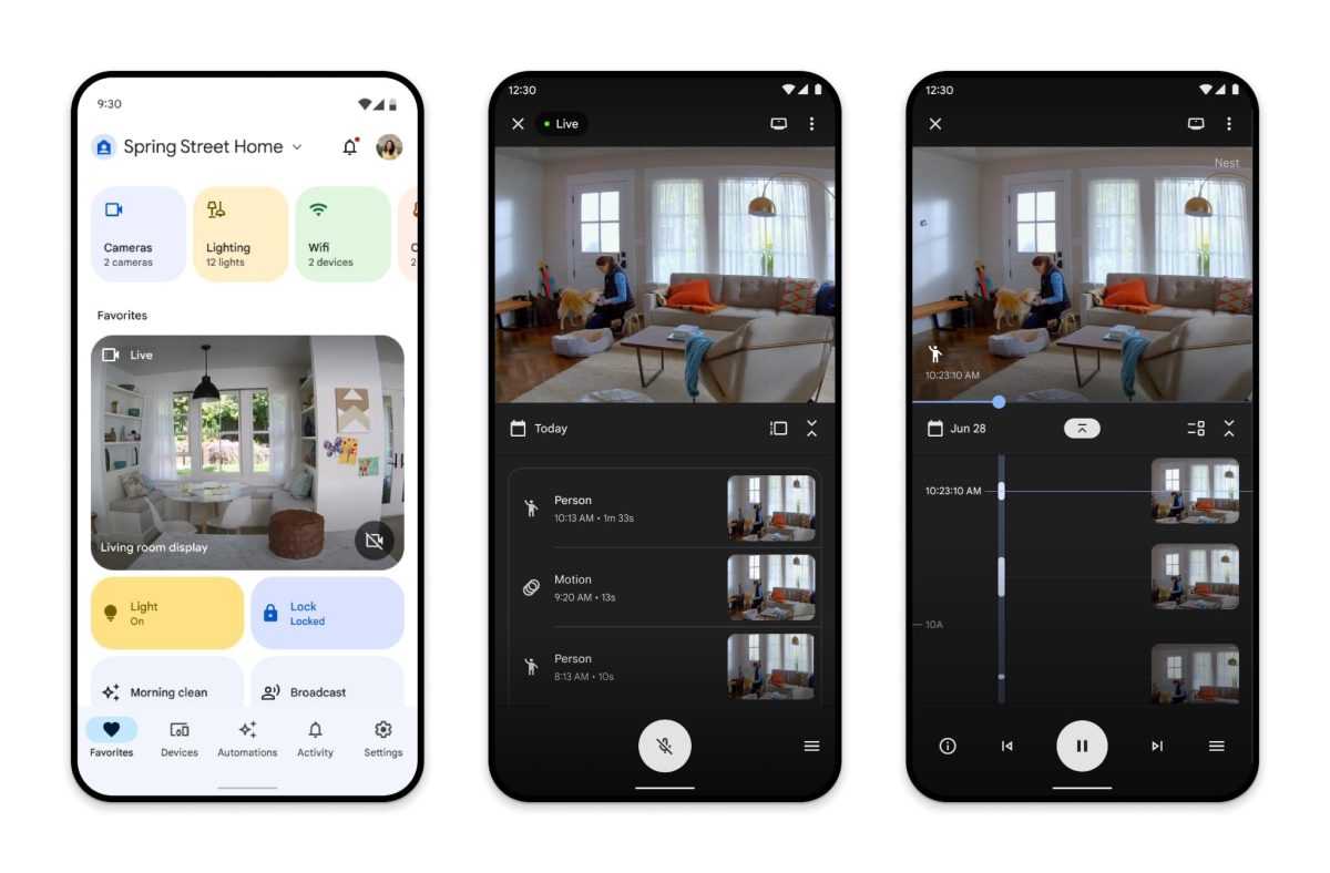 Google Home -sovelluksen tuki kameroille laajenee viimeisimmässä päivityksessä.