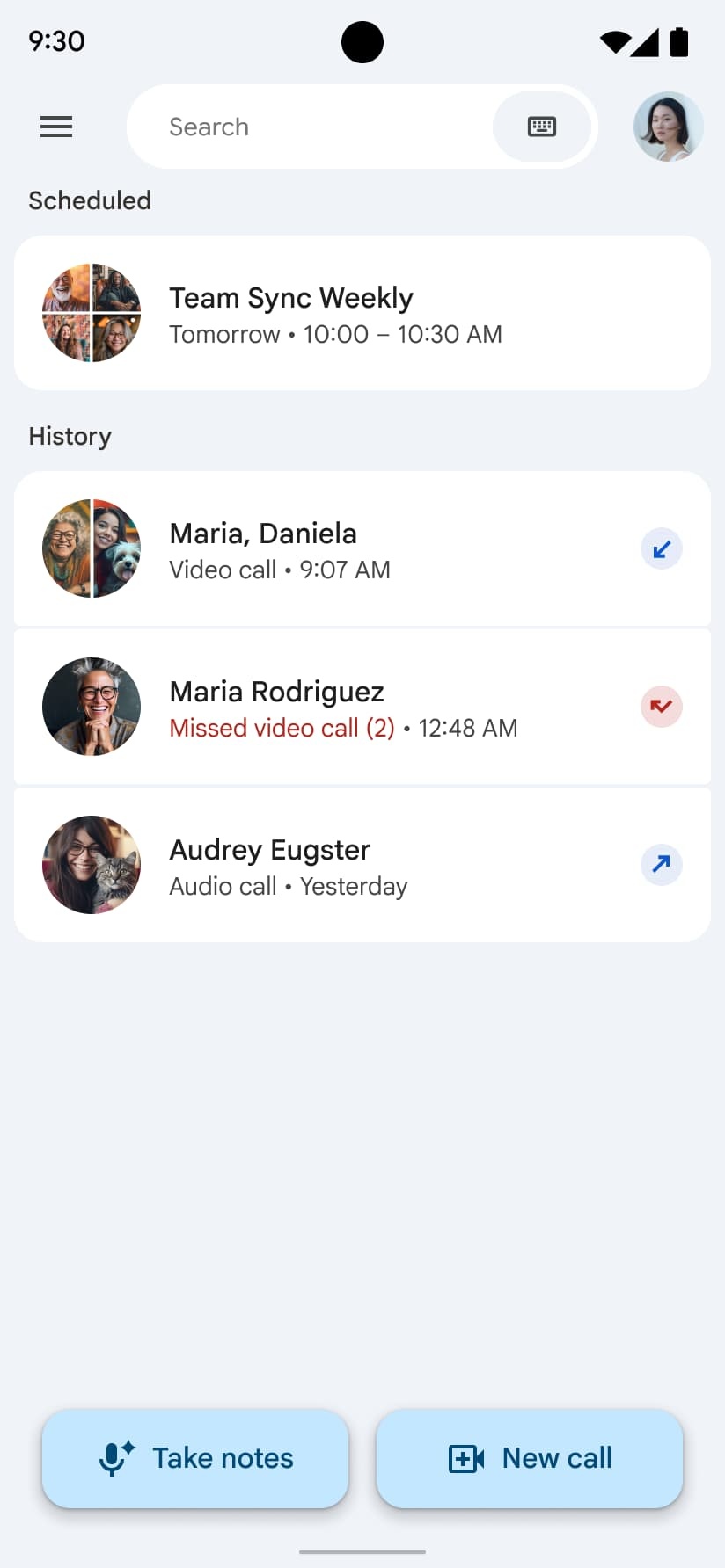 Google Meet saa uuden Take Notes -ominaisuuden. Kuva: 9to5Google.