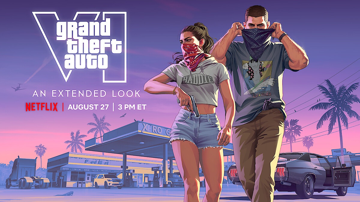 Grand Theft Auto VI: An Extended Look julkaistaan 27. elokuuta, aluksi Netflixissä.