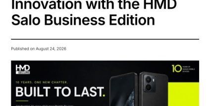 HMD Salo Business Edition on tulossa juhlistamaan HMD:n 10-vuotista taivalta.