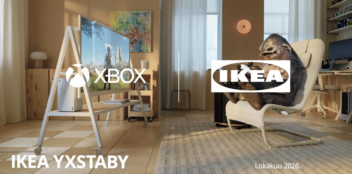 Xbox ja Ikea tekivät yhteistyötä Yxstaby-mallistossa.