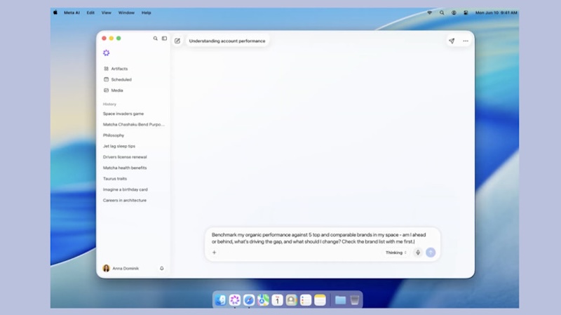 Meta AI macOS:lle.