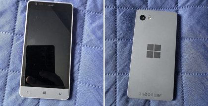 Microsoftin Surface-puhelinprototyyppi vuosilta 2013-2014. Kuvat: Windows Central.