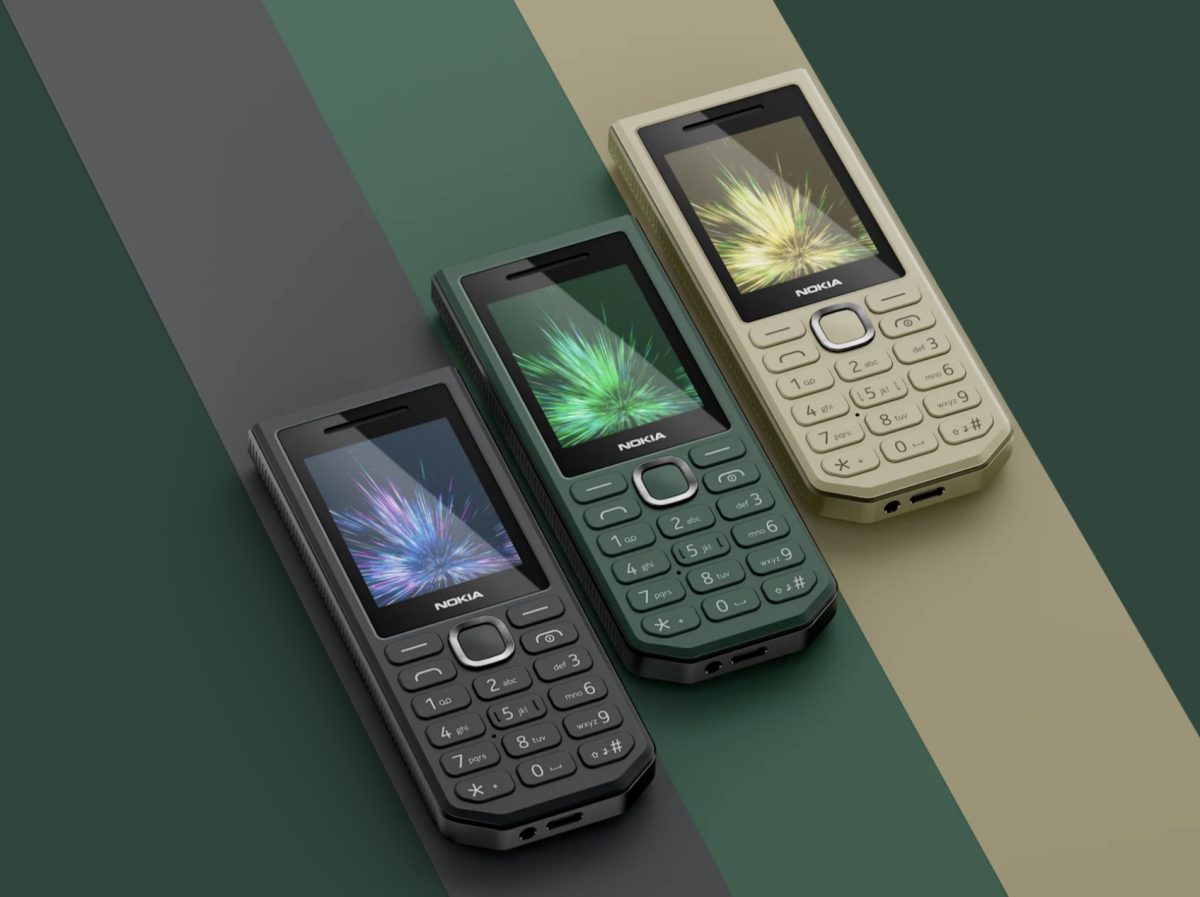 Nokia 300 Chargen värivaihtoehdot.