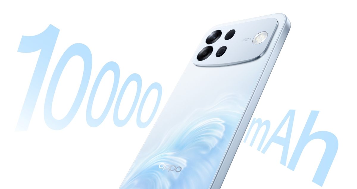 Oppo A7 Pro Max sisältää 10 000 milliampeeritunnin akun.