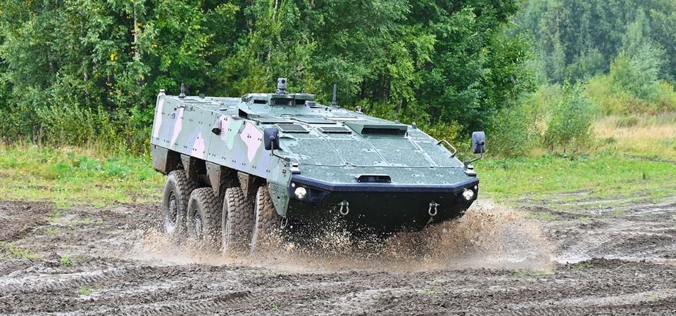 Patria AMV -ajoneuvo. Kuva: Patria.