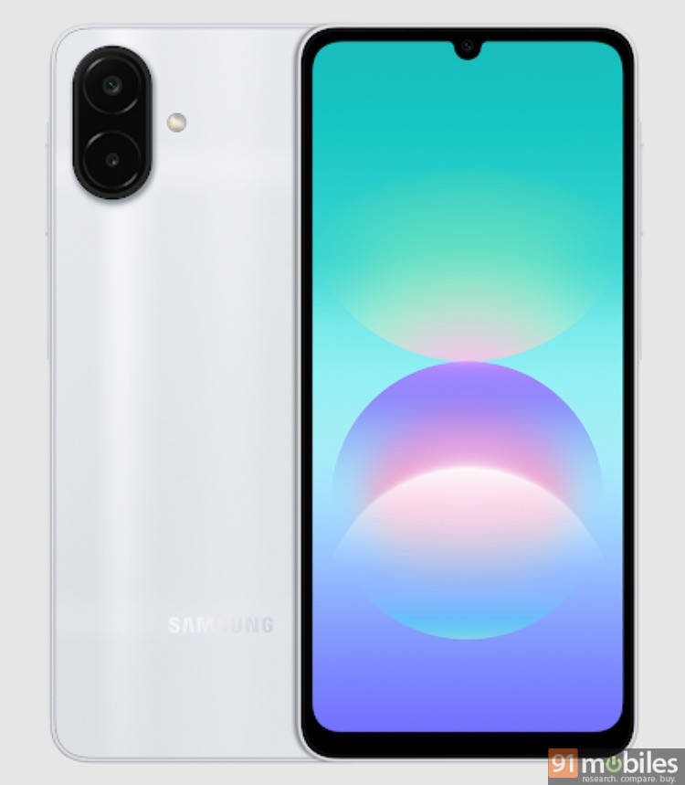 Samsung Galaxy A08. Kuva: 91mobiles / Google Play Console.