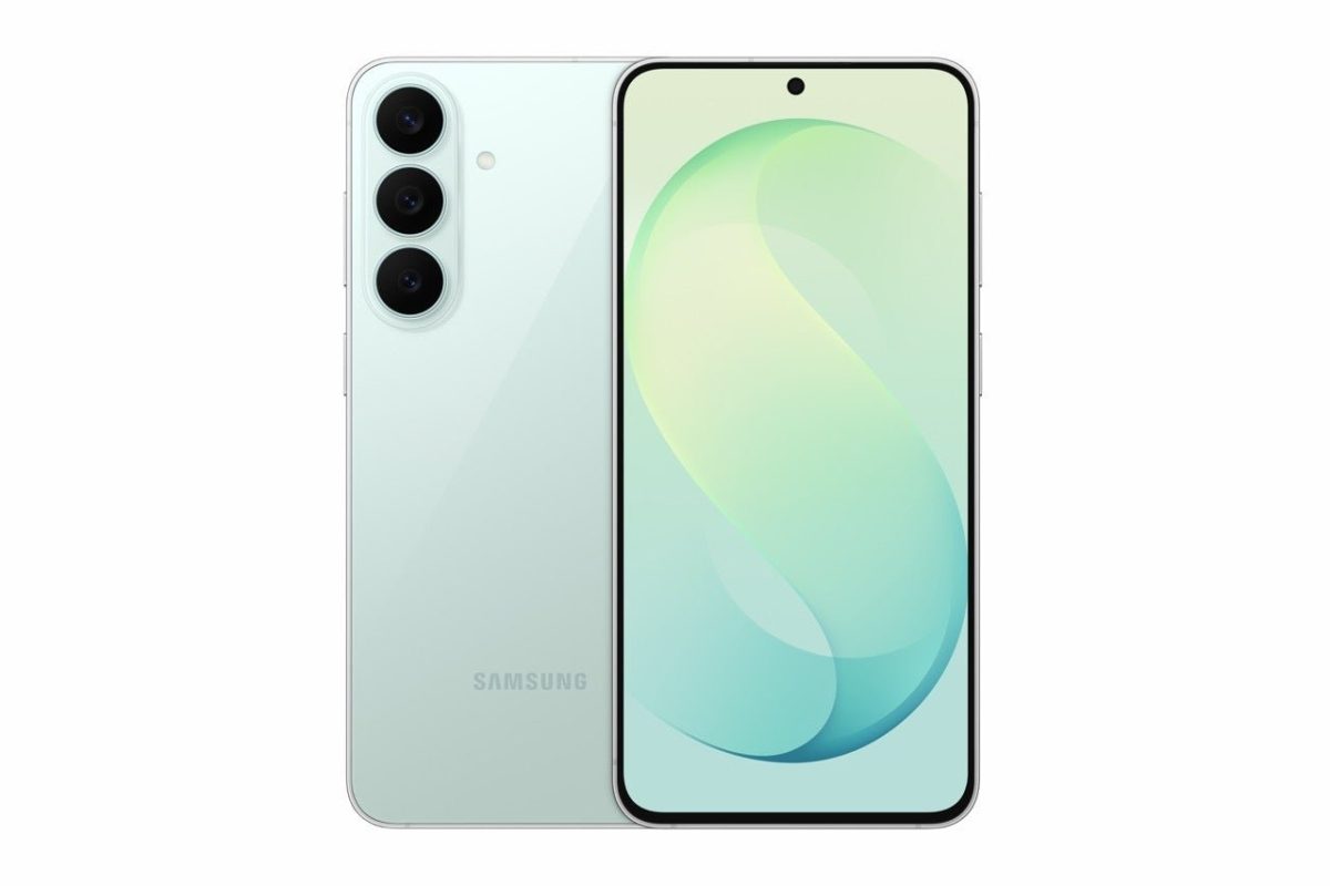 Samsung Galaxy S26 FE, Pistachio.