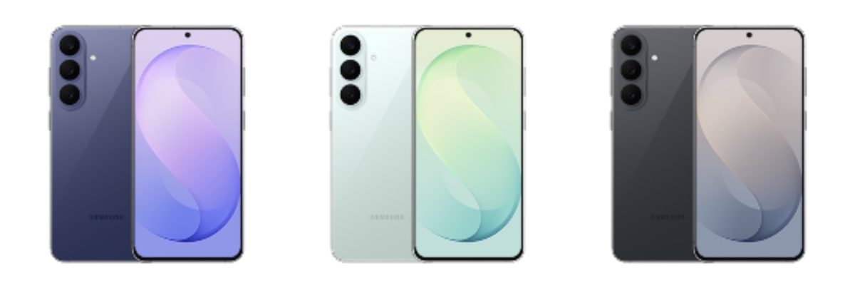 Samsung Galaxy S26 FE eri väreissä. Kuvat: The Cipher Project / Telegram.