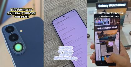 Samsung Galaxy S26 FE esillä videolla.
