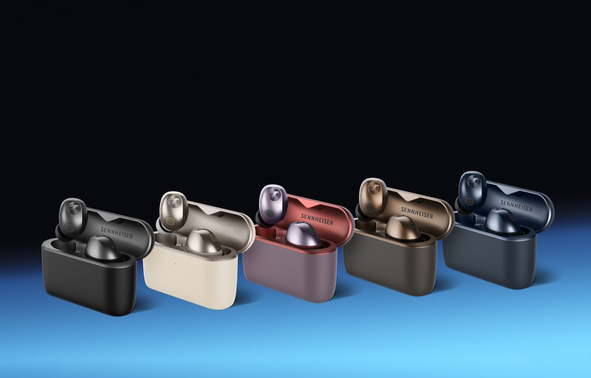 Sennheiser Momentum True Wireless 5 eri värivaihtoehtoina.