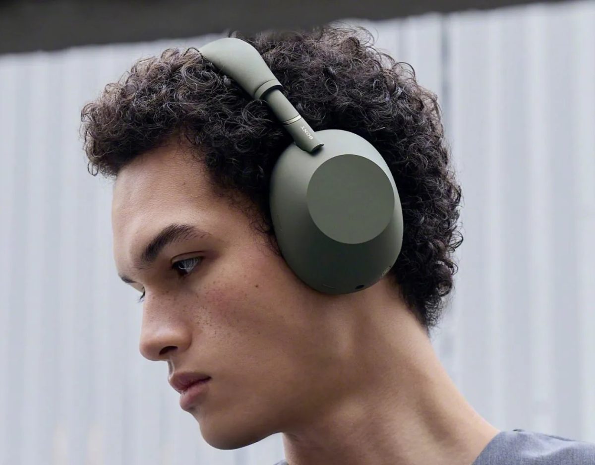 Sony WH-1000XM6, Olive Gray.