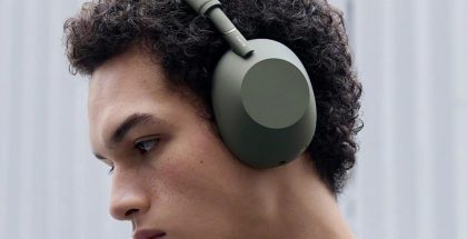 Sony WH-1000XM6, Olive Gray.