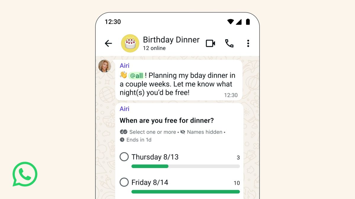WhatsApp saa parannuksia ryhmäkeskusteluihin.