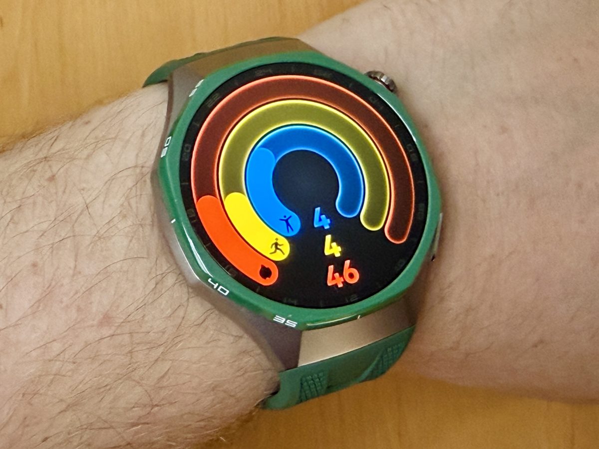 Tutut aktiivisuusrenkaat ovat mukana myös Huawei Watch GT 7 Prossa.