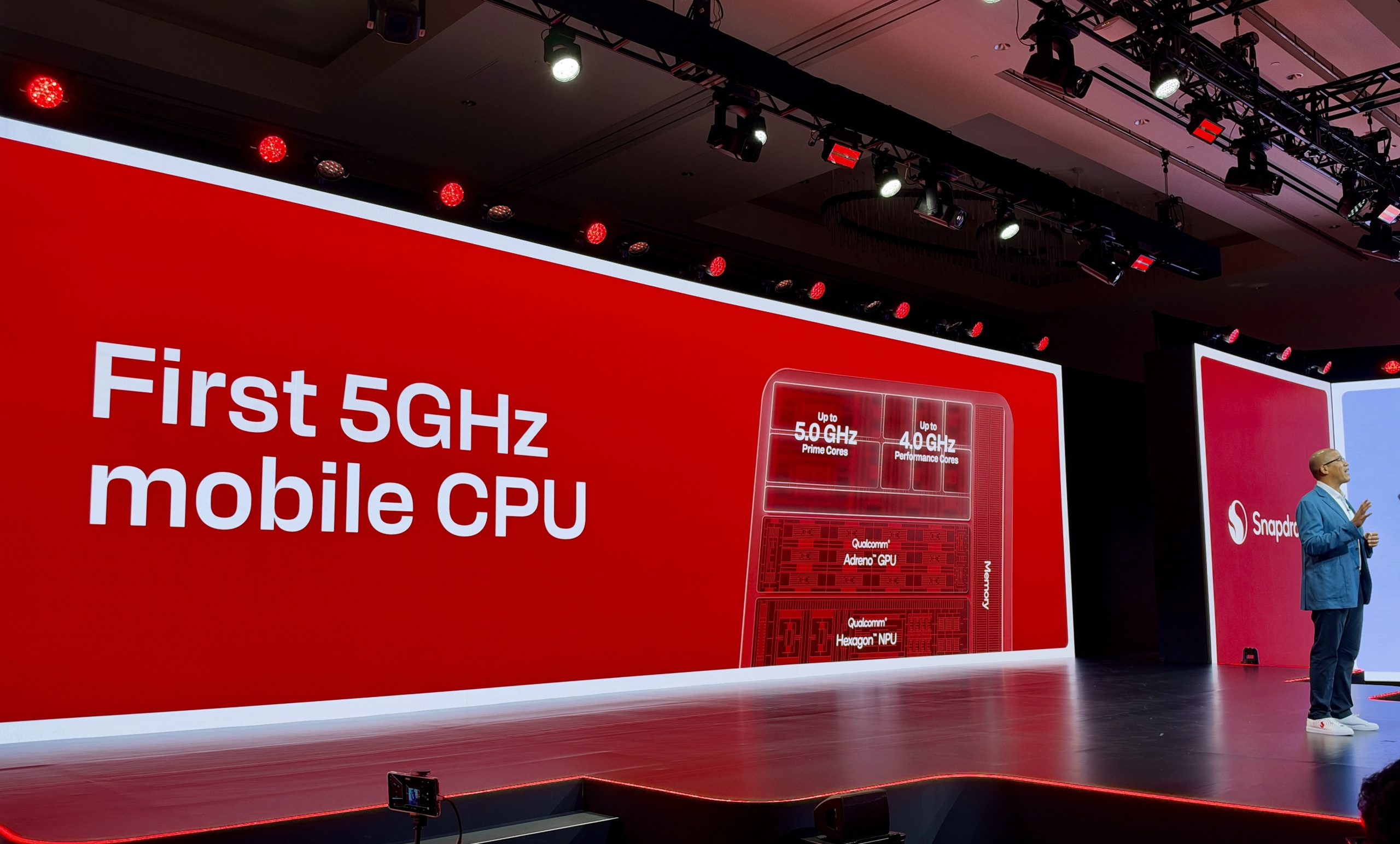 Snapdragon 8 Elite Gen 6 -piirien Oryon-keskussuoritin tarjoaa jopa 5 gigahertsin kellotaajuuden.