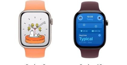 Apple Watch Series 9:ssä reunukset näytön ympärillä pienenivät 1,7 millimetriin, kun Apple Watch Series 12:ssa on jopa 2,3 millimetrin reunukset.