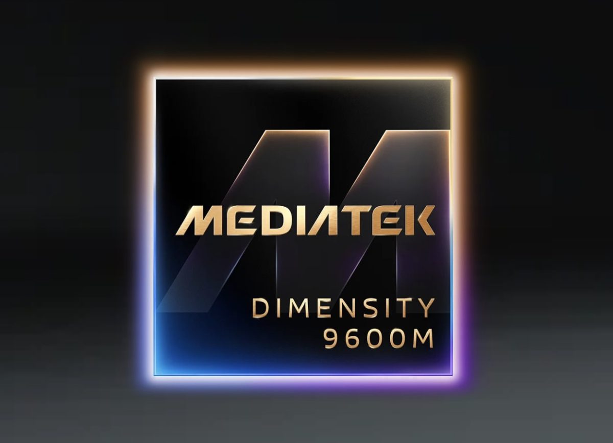 MediaTek Dimensity 9600M.