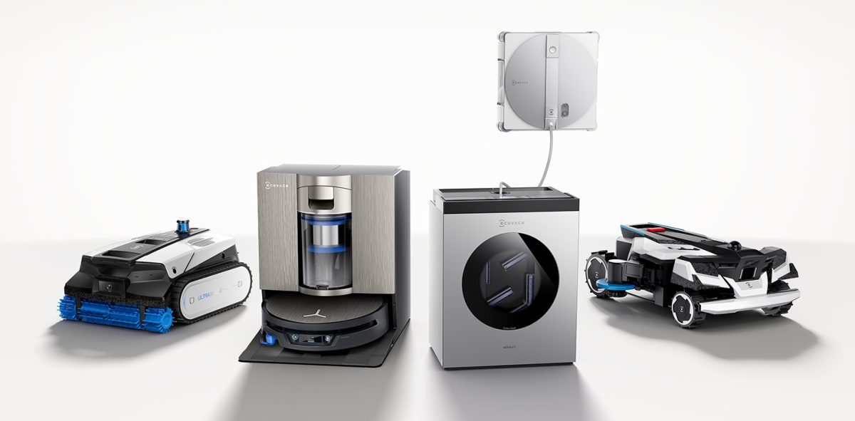 Ecovacsin uutuuksia IFA 2026 -messuilla.