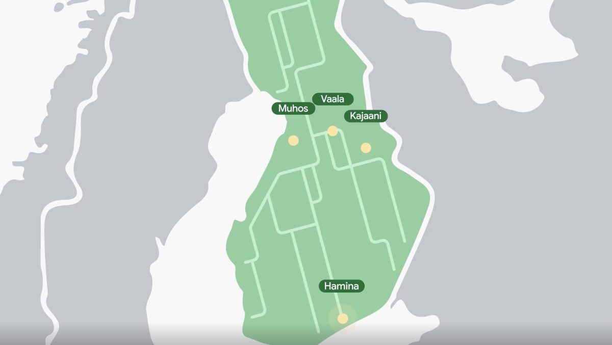 Google perustaa datakeskukset Suomeen Haminan jatkoksi Muhokselle, Vaalaan ja Kajaaniin.