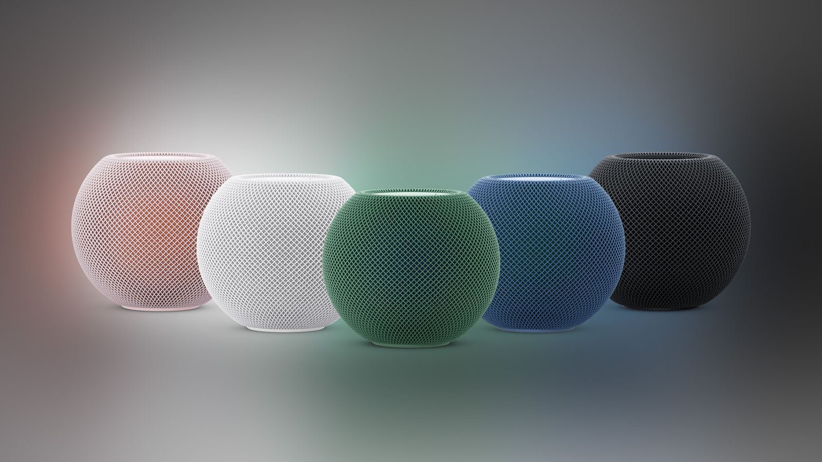 Uusi HomePod mini 2 eri väreissä. Kuva: MacRumors.